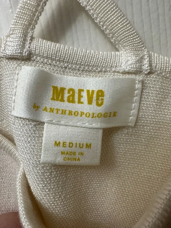 Maeve Anthropology Peplum Top Medium - Picture 3 of 3